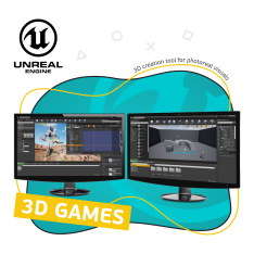 Unreal Engine 4. Игровой движок - КИБЕРшкола программирования для детей, компьютерные курсы для школьников, начинающих и подростков - KIBERone г. Кинешма