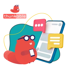 Разработка мобильных приложений в Thunkable - КИБЕРшкола программирования для детей, компьютерные курсы для школьников, начинающих и подростков - KIBERone г. Кинешма