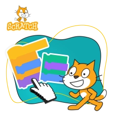 Scratch. Продвинутый уровень – создаём игры, как маленькие разработчики! - КИБЕРшкола программирования для детей, компьютерные курсы для школьников, начинающих и подростков - KIBERone г. Кинешма