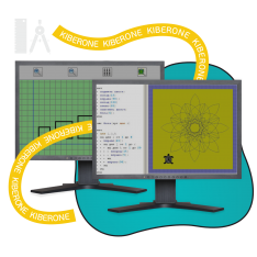 Исполнители чертежник и черепашка - КИБЕРшкола программирования для детей, компьютерные курсы для школьников, начинающих и подростков - KIBERone г. Кинешма