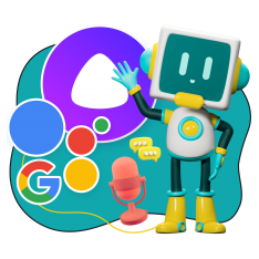 Голосовой помощник Алиса - КИБЕРшкола программирования для детей, компьютерные курсы для школьников, начинающих и подростков - KIBERone г. Кинешма