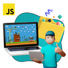 Программирование на JavaScript. Учимся создавать игры! - КИБЕРшкола программирования для детей, компьютерные курсы для школьников, начинающих и подростков - KIBERone г. Кинешма