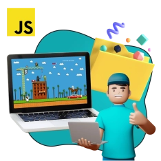 JavaScript + AI. Проектное обучение + геймификация + AI-помощники - КИБЕРшкола программирования для детей, компьютерные курсы для школьников, начинающих и подростков - KIBERone г. Кинешма