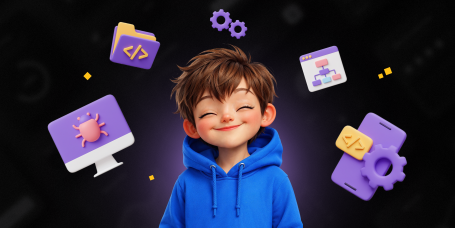 Идеальный сайт с нуля: код, дизайн и AI-помощник - КИБЕРшкола программирования для детей, компьютерные курсы для школьников, начинающих и подростков - KIBERone г. Кинешма